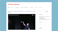Desktop Screenshot of momentswithjesus.com